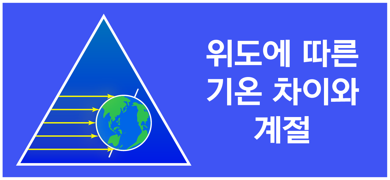 위도에 따른 기온 차이와 계절 | 모두의 과학